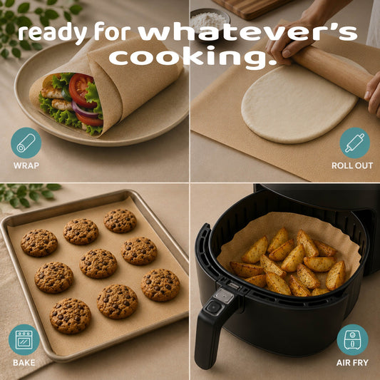 Unbleached Bake & Wrap Paper Sheets