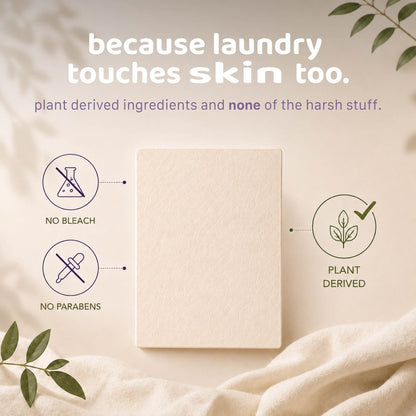 Plant Derived Laundry Detergent Sheets