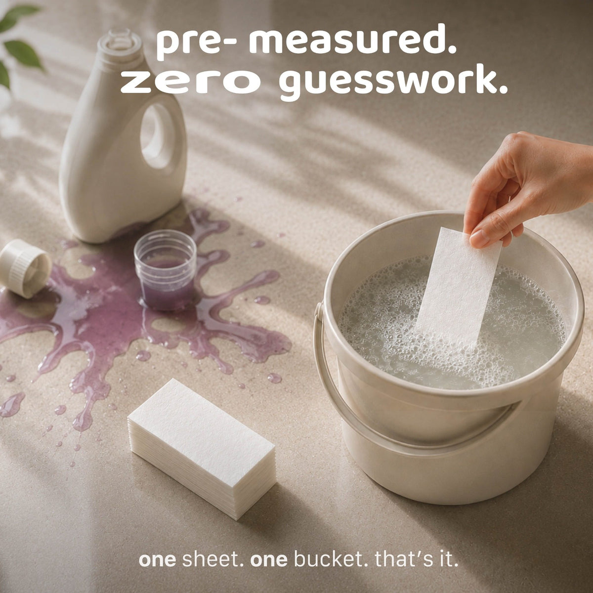 Plant Derived Floor Cleaning Sheets