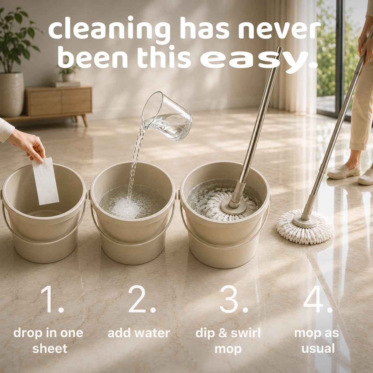 Plant Derived Floor Cleaning Sheets