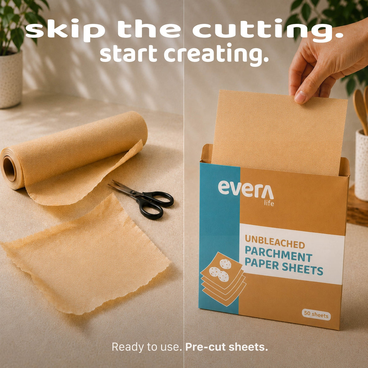 Unbleached Bake & Wrap Paper Sheets
