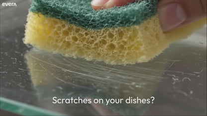 Bamboo Fibre Dish Wash Scrub Sponge